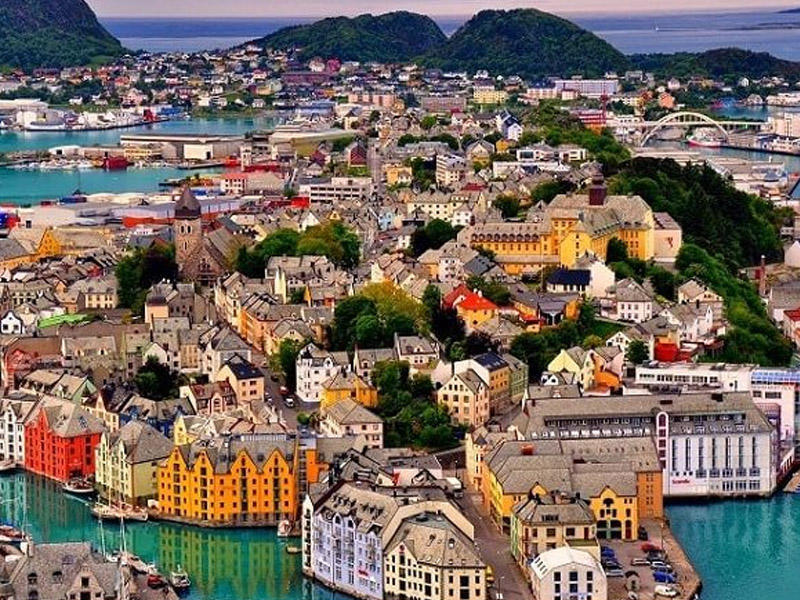 Норвегия Фото Города